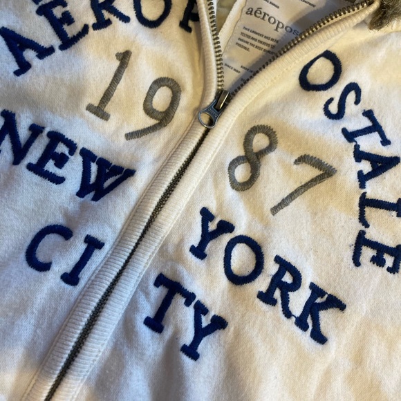 Y2K Aeropostale Fur Zip Up - Picture 3 of 6